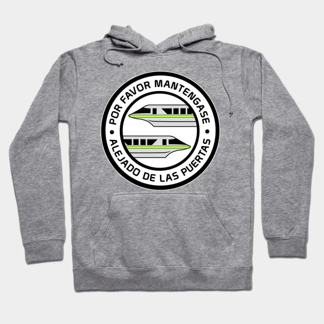 MonorailPorFavorLime Hoodie by WdwRetro